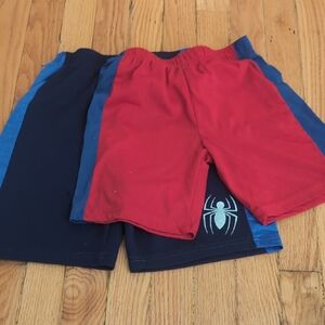 Spiderman‎ Red and Blue Athletic Shorts